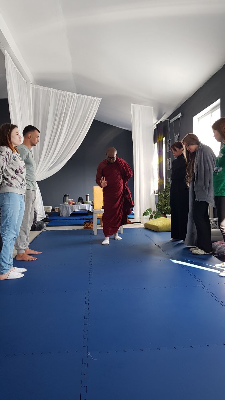 Тихая минута между практиками